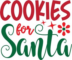 Cookies For Santa SVG cut file at EmbroideryDesigns.com ...