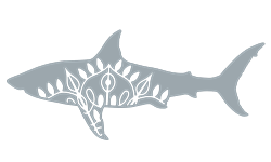 Shark Tooth Wave Svg Shark Teeth Hunting SVG/PNG Digital Files Download  Instant Seamless Clip Art Transparent Background 