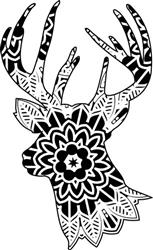 Deer Head Mandala