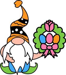 Easter Flower Gnome