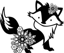 Floral Fox