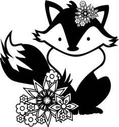 Floral Fox