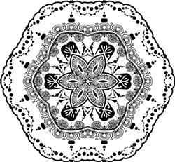Hexagon Mandala