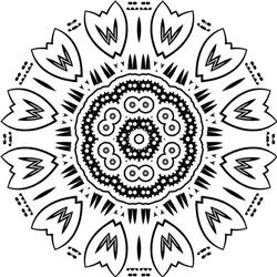 Mandala & Tulips