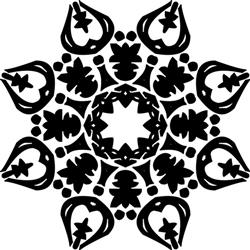 Mandala Tulips