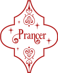 Elegant Prancer Ornament SVG cut file at EmbroideryDesigns.com ...