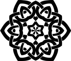 Simple Mandala Flower