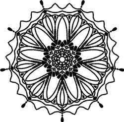 Sunflower Mandala