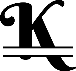 Monogram Split K