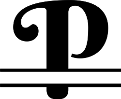Monogram Split P