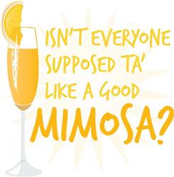 Custom Imprinted Morning Mimosa 