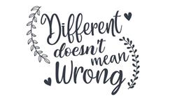 Different