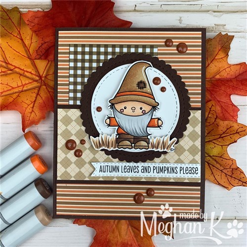 Fall Gnome Digital Stamps Set