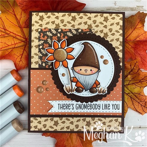 Fall Gnome Digital Stamps Set