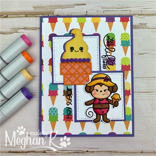 Summer Animals Digital Stamps Set