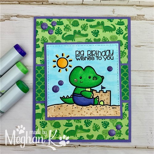 Summer Animals Digital Stamps Set