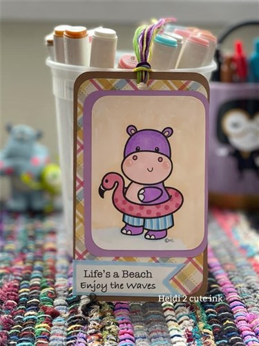 Summer Animals Digital Stamps Set