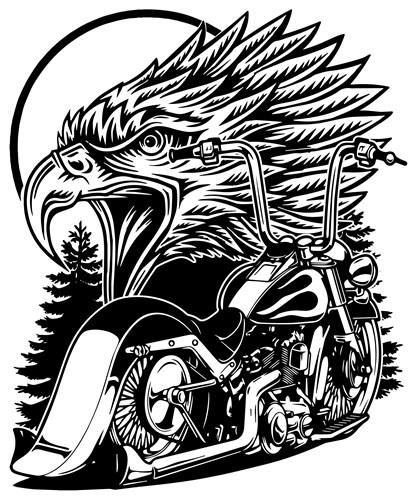 Motorcycle Eagle Motorcycle Eagle