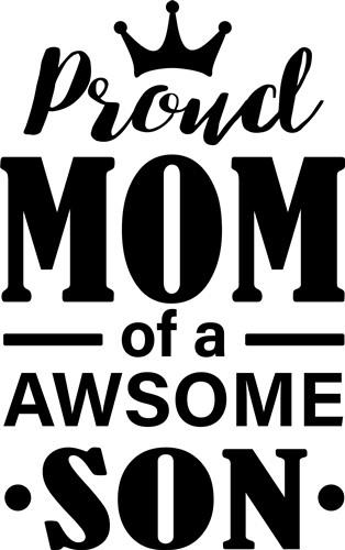 I'm A Proud Mom Gift From Son To Mom Funny Mothers Day Svg Png Dxf Cutting  File – artprintfile