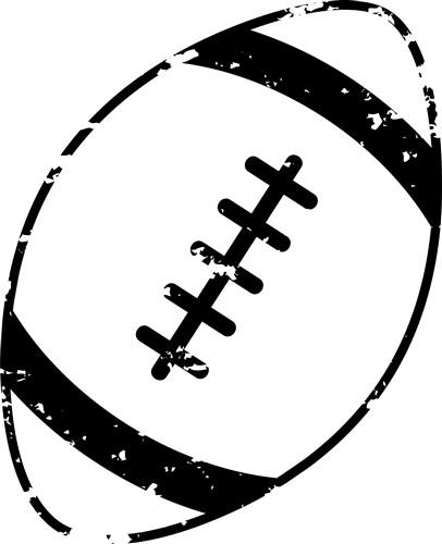 Football SVG File, Real Women Watch Football, Football Cut File