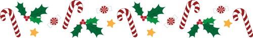 Candy Cane Border Candy Cane Border