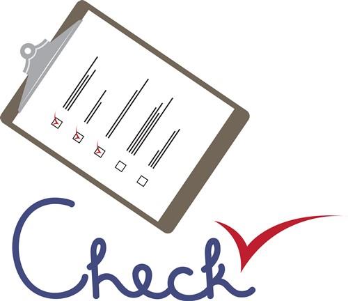 Checklist Approval Checklist Approval