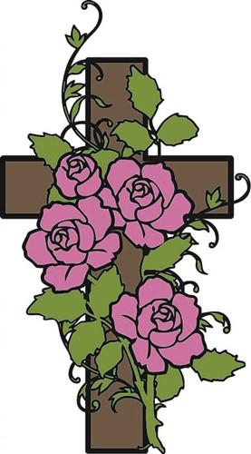 Floral Cross Floral Cross