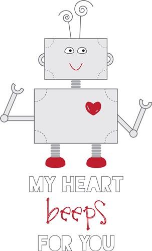 Heart Beeps Robot Heart Beeps Robot