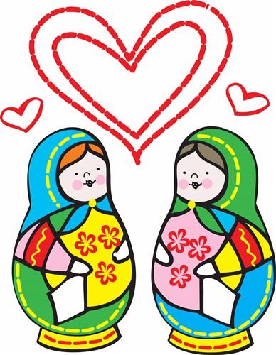 Love Nesting Dolls Love Nesting Dolls