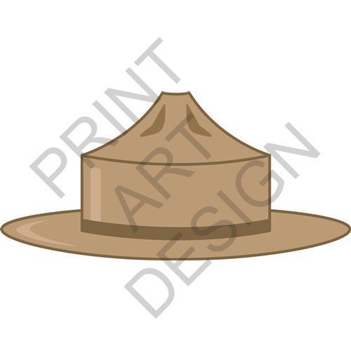 ranger hat clipart