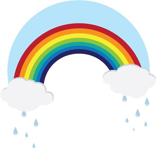 Rainbow Rain Cloud Rainbow Rain Cloud