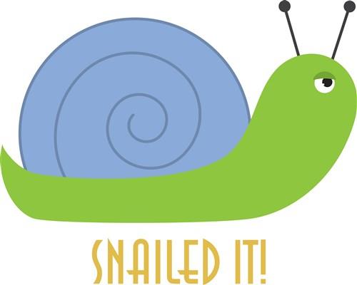 Snailed It! Snailed It!