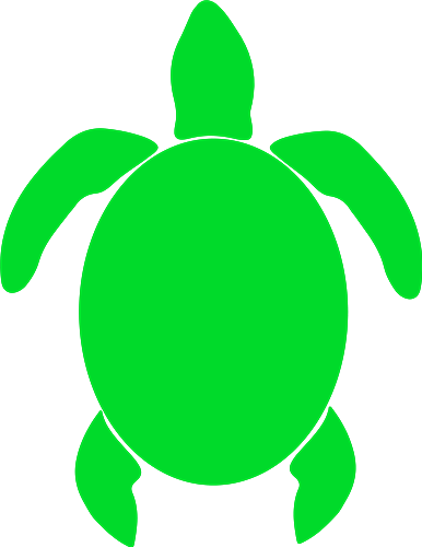 Silhouette Turtle Silhouette Turtle