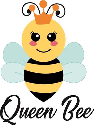 Queen Bee SVG PNG Files for cutting machines, digital clipart, crown,  bumble bee
