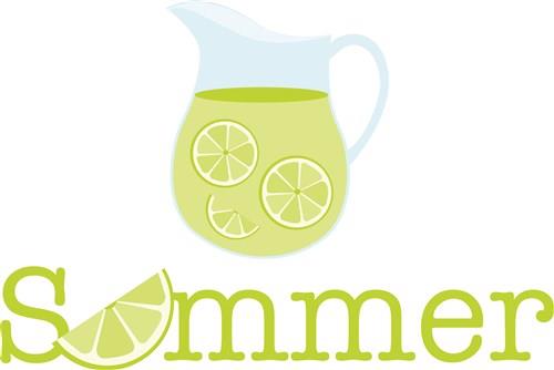 Pink Lemonade Pitcher SVG File Print Art