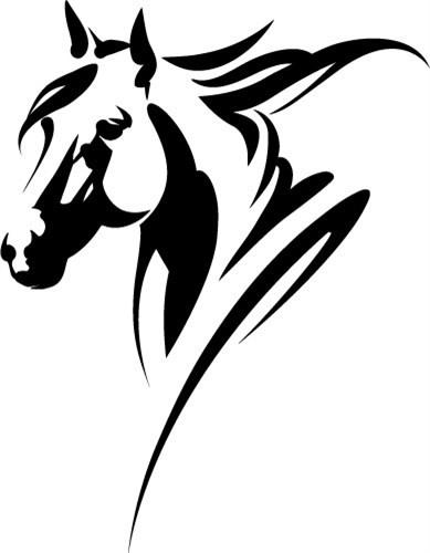 Horse Heart SVG, Horse SVG, Horse Heart Silhouettes SVG Cut Table