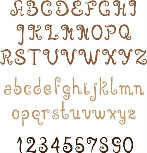 Cafe Swirl Font Cafe Swirl Font