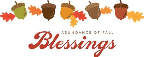 Fall Blessings Fall Blessings