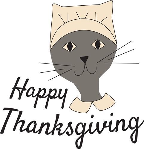 Happy Thanksgiving Cat Happy Thanksgiving Cat