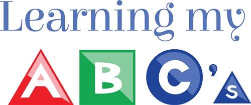 Learning My ABCs Learning My ABCs