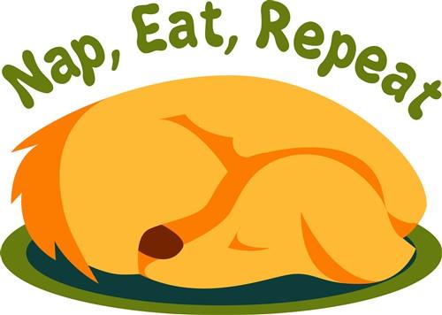 Nap Eat Repeat Nap Eat Repeat