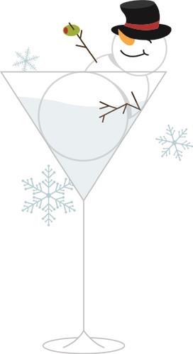 Martini Glasses SVG PNG EPS Dxf. Whole Image & Layered Files