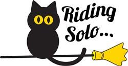 Riding Solo Cat Riding Solo Cat