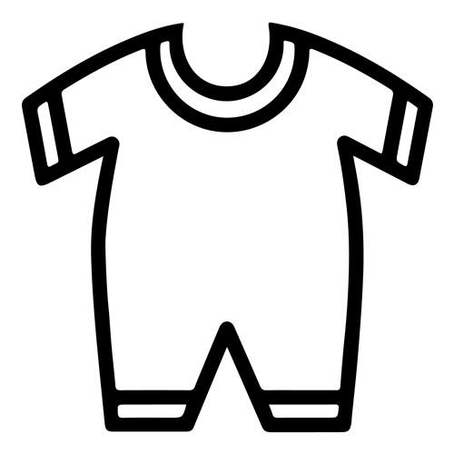 Baby Bodysuit Icon Outline Style, Baby Drawing, Outline Drawing, Baby  Sketch PNG and Vector with Transparent Background for Free Download