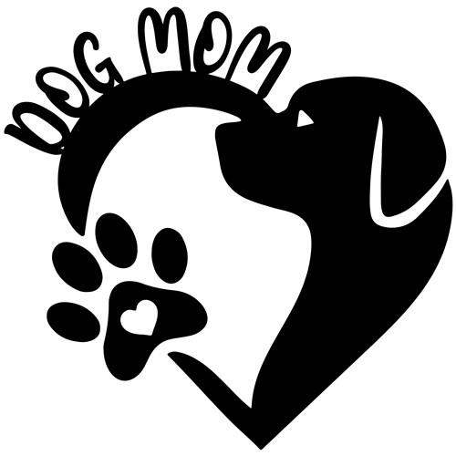 Paw Print Svg, Dog Paw Print Svg, Dog Paw Svg, Paw Svg, Dog Mom