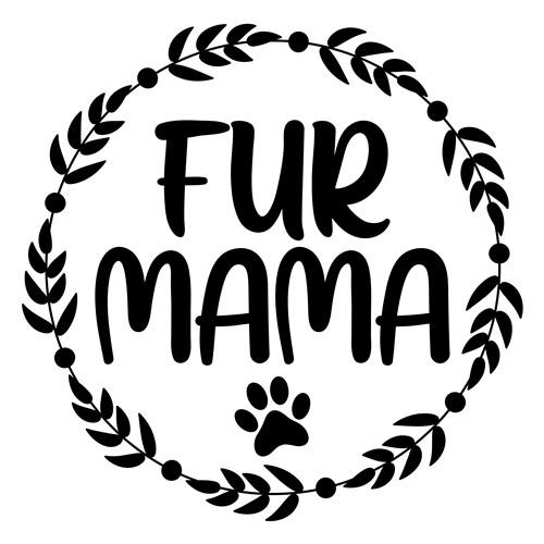 Fur Mama Art Print for Sale by vitbich
