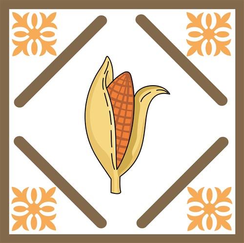 CORN QUILT SQUARE CORN QUILT SQUARE