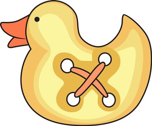DUCKLING BUTTON DUCKLING BUTTON