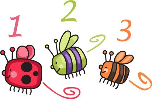 INSECTS ONE TWO THREE INSECTS ONE TWO THREE