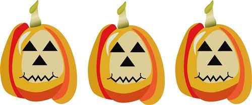 JACK O LANTERN BORDER JACK O LANTERN BORDER